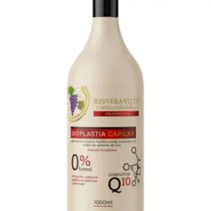 Bioplastia Capilar Q10 Sem Formol 1L Resvera Vitta Plus