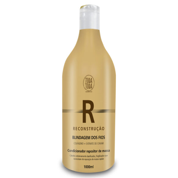 Kit Profissional Reconstrução Capilar 3 Itens Toda Toda Cosmetics