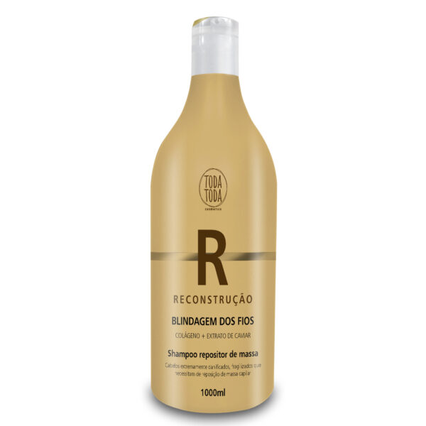 Kit Profissional Reconstrução Capilar 3 Itens Toda Toda Cosmetics