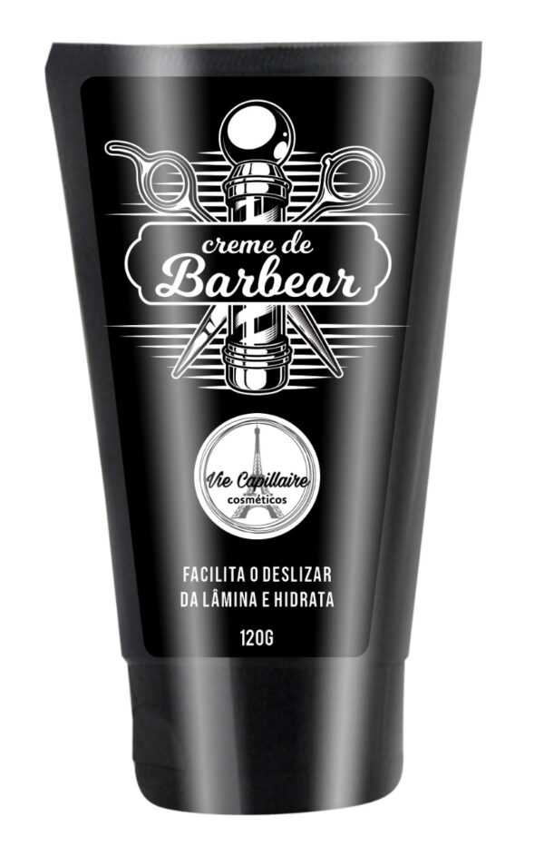 Creme de Barbear Hidratante 120g Vie Capillaire