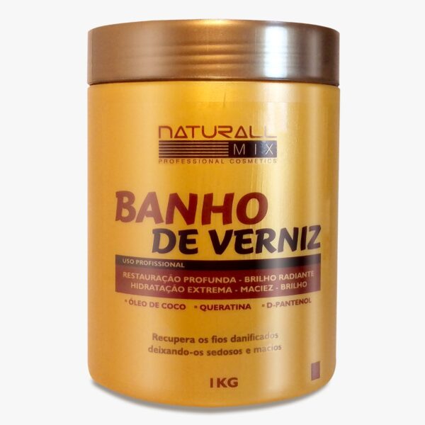 Mascara Banho de Verniz 1 kg Naturall Mix