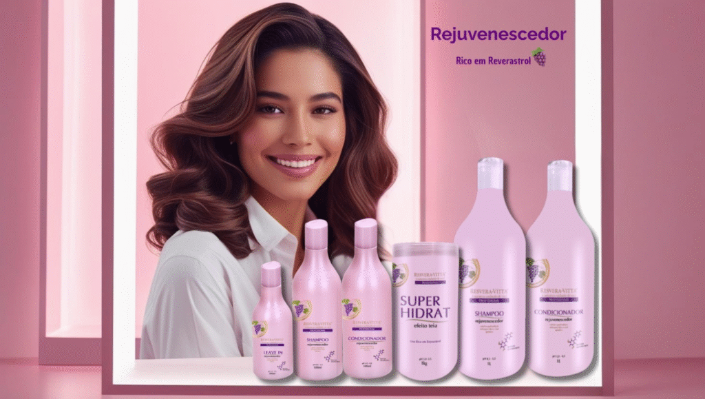Resvera Vitta Cosméticos Kit Rejuvenescedor 6 Itens Resvera Vitta
