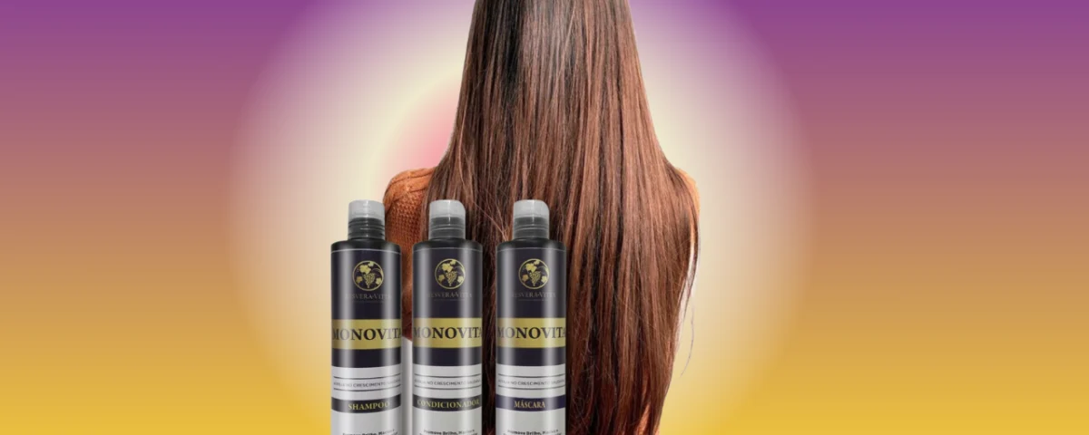 Kit Monovita Resvera Vitta para crescimento e fortalecimento capilar
