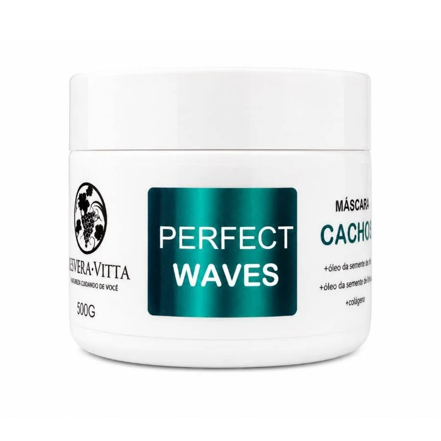 Mascara de Cachos Perfect Waves 500gr Resvera Vitta