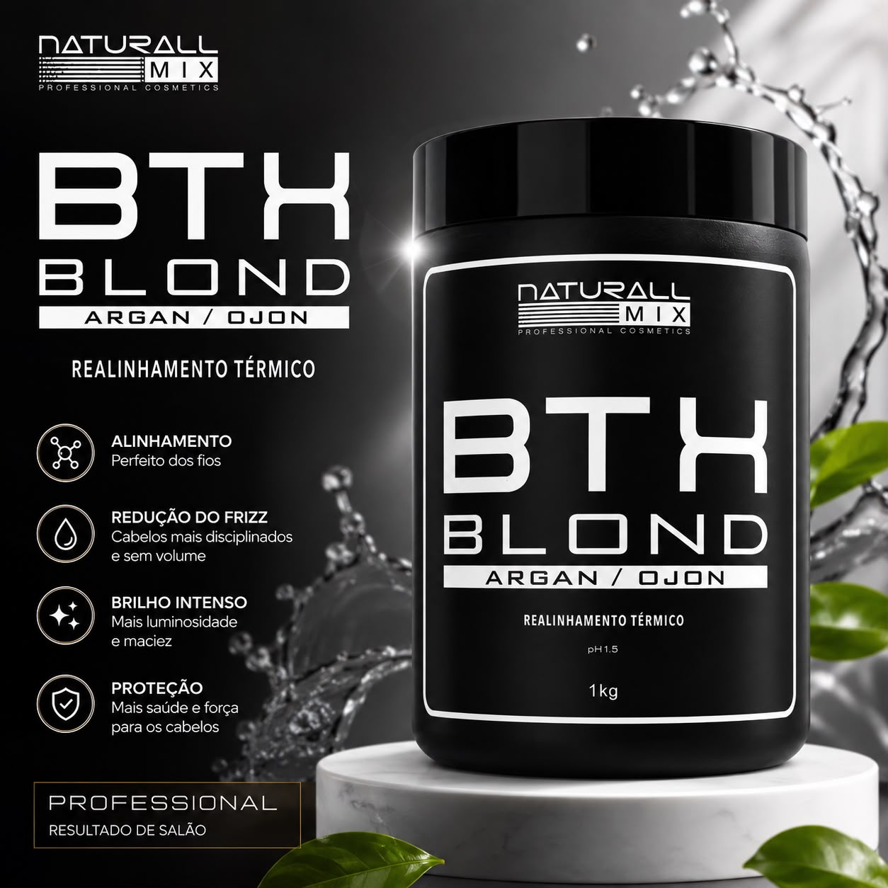 BTX Blond Naturall Mix — Argan/Ojon 1kg